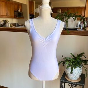 Forever 21 white tank bodysuit